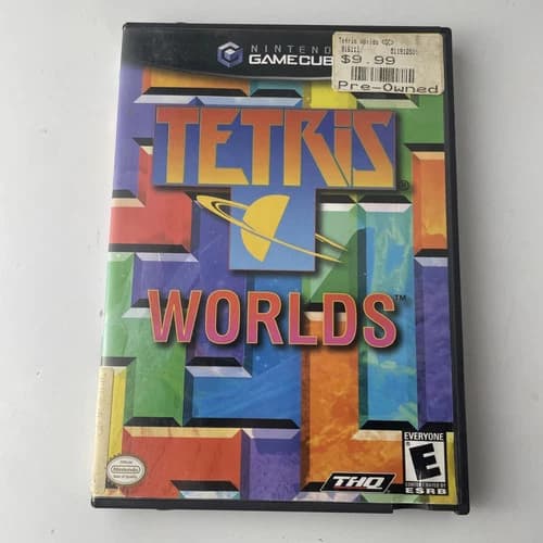 Tetris Worlds GameCube Cib Tested Working Puzzle Game