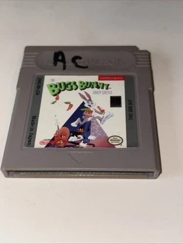 Bugs Bunny Crazy Castle (Nintendo Game Boy, 1990) Cartridge Only Tested