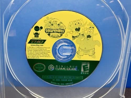 NINTENDO GAMECUBE THE SPONGEBOB SQUAREPANTS MOVIE GAME
