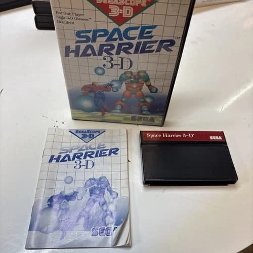 Space Harrier 3-D (Sega Master System, 1988)