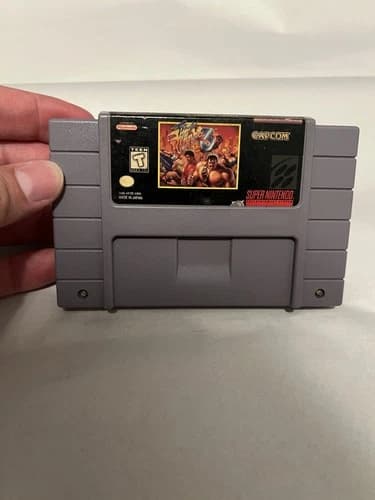 FINAL FIGHT 3 - Super Nintendo SNES - Cartridge Tested - Authentic LABEL WEAR