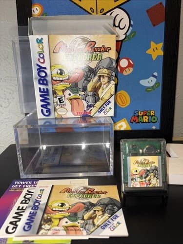 Monster Rancher Explorer - Nintendo Game Boy Color - Authentic CIB w/ Protector