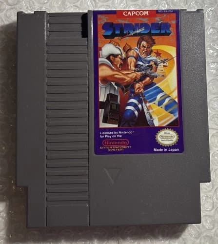 Strider Cartridge Only- NES Nintendo- TESTED & CLEANED Good Condition