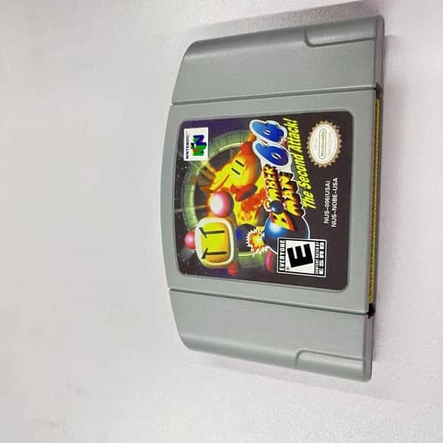 Vedio Games Bomberman 64 The Second Attack N64 For Nintendo 64 us shipping