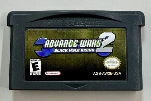 Advance Wars 2: Black Hole Rising (Game Boy Advance, 2003) Authentic - Tested