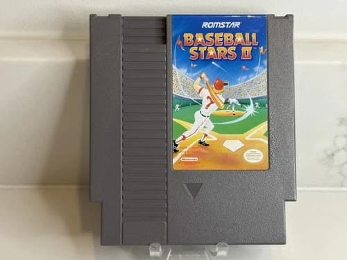 Baseball Stars II (2) - 1992 NES Nintendo Game - Cart Only - TESTED!