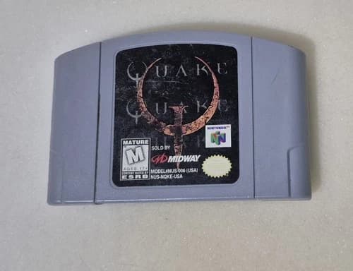 Quake Nintendo 64 Game Authentic N64, Tested Working