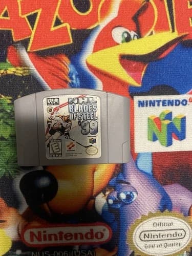 NHL Blades of Steel ‘99 Nintendo 64 N64 Automatic OEM