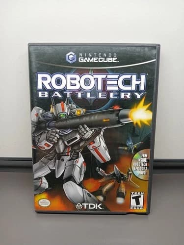 Robotech: Battlecry Nintendo GameCube Complete In Box Cib Manual
