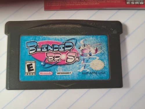 Blender Bros. (Nintendo Game Boy Advance, 2002) GBA Authentic Tested