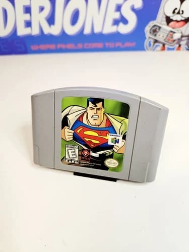 Superman (Nintendo 64, 1999) N64 Authentic Tested