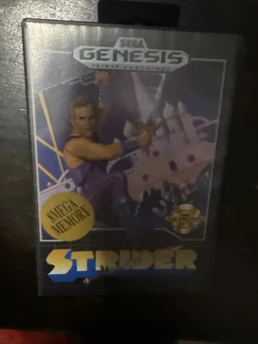 Strider for SEGA Genesis, CIB, in lovely condition