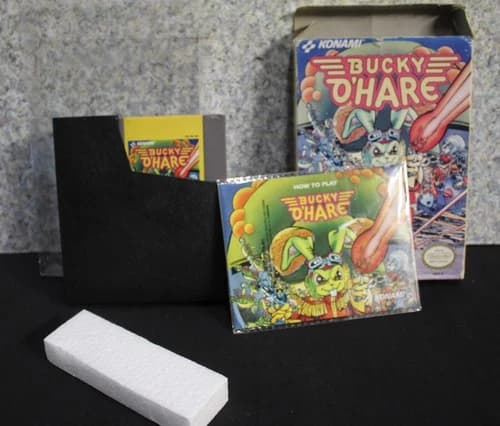 Bucky O'Hare Nintendo NES Konami CIB Complete with Manual. Authentic TESTED