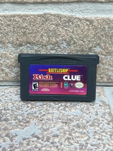 Risk/Battleship/Clue - Nintendo Game Boy Advance