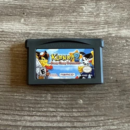 Klonoa 2: Dream Champ Tournament (Nintendo Game Boy Advance, 2005) Authentic
