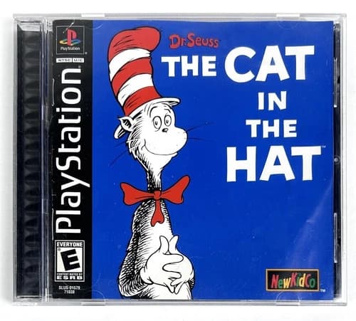 The Cat in the Hat PlayStation 1 PS1 Video Game CIB