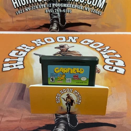 GBA GARFIELD AND HIS NINE LIVES TESTED WORKING! CARTRIDGE ONLY