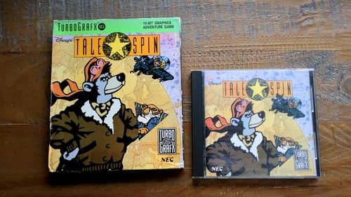 Complete ✹ TALESPIN TURBOGRAFX 16 Game ✹ Tale Spin Turbo Grafx ✹ USA