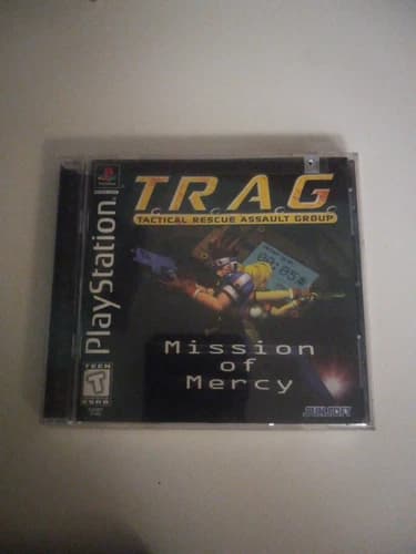 T.R.A.G. Tactical Rescue Assault Group Mission of Mercy PS1 COMPLETE Authentic