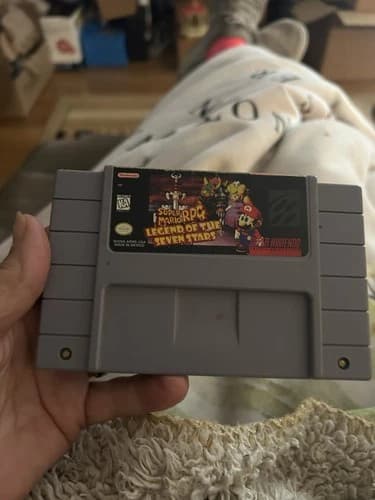 Super Mario RPG: Legend of the Seven Stars Super Nintendo, SNES Authentic