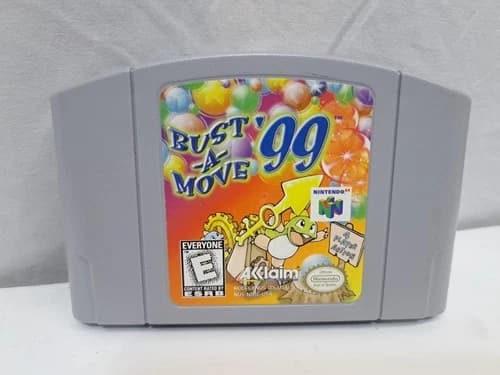 Bust-A-Move '99 For Nintendo 64 N64 Authentic TESTED & WORKING