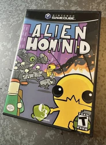 Alien Hominid Nintendo GameCube CIB Tested W Fast Shaping Nice Condition