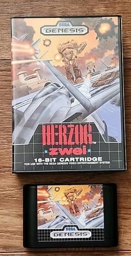 Herzog Zwei (Sega Genesis, 1989) Game