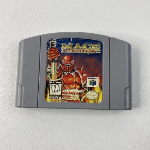 Mace: The Dark Age (Nintendo 64, 1997) N64 Authentic Game Cartridge Tested