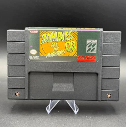 SNES ZOMBIES ATE MY NEIGHBORS OG