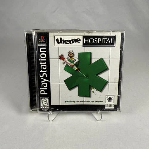 Theme Hospital PlayStation 1 PS1 Complete CIB