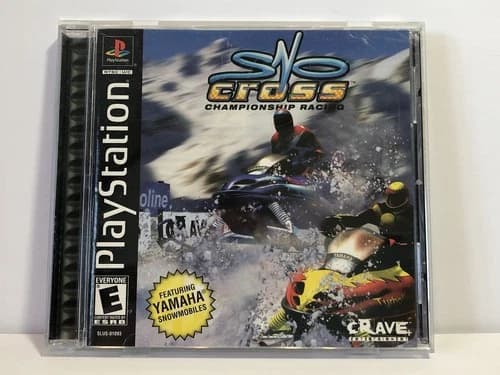 Sno-Cross Championship Racing (PlayStation 1 PS1 2000) - BL, CIB, TESTED WORKING