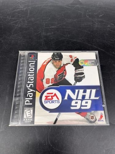NHL 99 (Sony PlayStation 1, 1998) PS1 Complete CIB W/ Reg Card