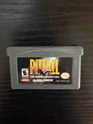 Pitfall the Mayan Adventure game tested GBA Game Boy Advance