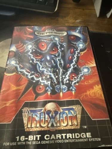 Truxton (Sega Genesis) Complete - Tested & Authentic!! CIB