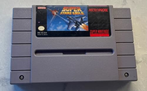 Super Strike Eagle (Super Nintendo Entertainment System, 1993)