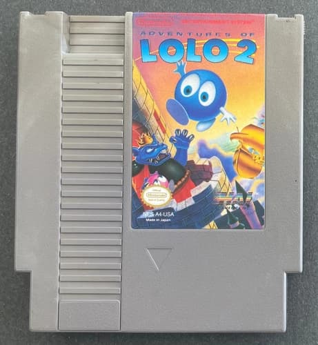 Adventures of Lolo 2 Nintendo Entertainment System 1990 NES