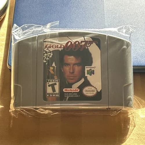 GoldenEye 007 N64 - US Version - Tested, Works, Saves 💯 (REFRESHED VERSION)