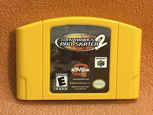 Tony Hawk's Pro Skater 2 Nintendo 64 N64 Original Authentic Classic Game!