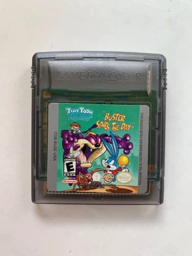 Tiny Toon Adventures Buster Saves the Day GameBoy Color Nintendo GBC