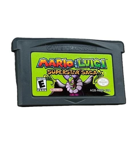 Mario & Luigi Superstar Saga (Game Boy Advance, 2003) Tested & Works