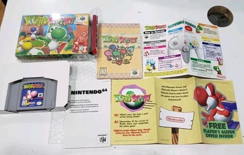Yoshi's Story Nintendo 64 N64 CIB Complete In Box Tested Authentic 1998 NUS-006