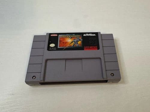 MechWarrior Super Nintendo SNES Cartridge Only Tested, Excellent