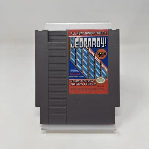 Jeopardy - Junior Edition (Nintendo Entertainment System, 1989) Tested Works NES