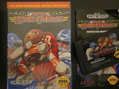 Super High Impact Football, Sega Genesis - CIB