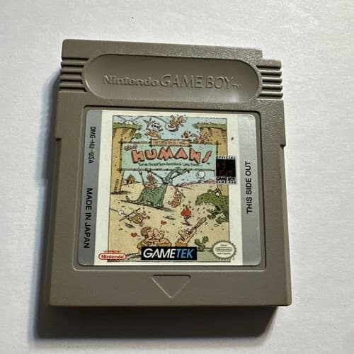 The Humans Nintendo Game Boy Game Cartridge Working And Tested