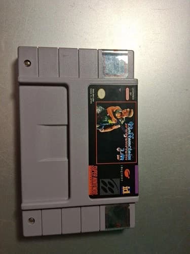 Wolfenstein 3-D 3D SNES Super Nintendo Testing And Working