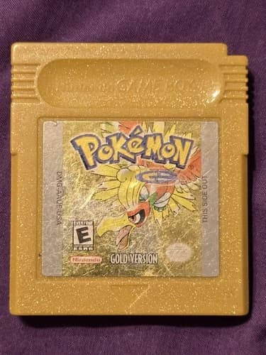 Pokemon Gold Gameboy Color Authentic – GBC Cartridge Only Tested Working