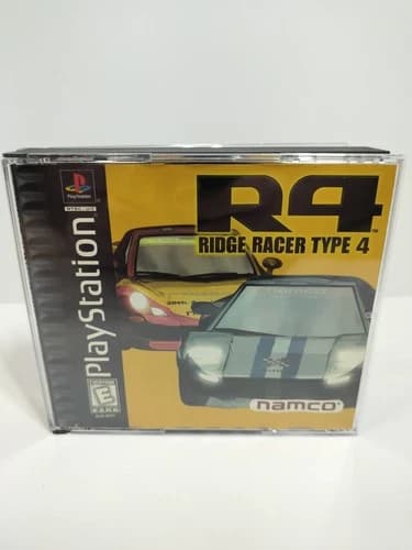 Ridge Racer 4 - Sony PlayStation 1 PS1 CIB tested see vid/description