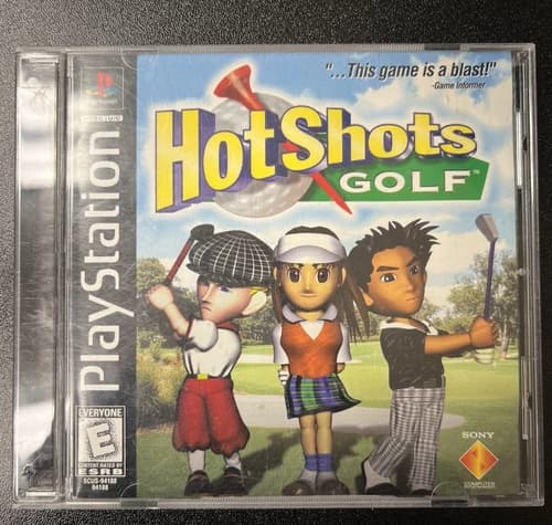 Hot Shots Golf (Sony PlayStation 1, 1997) PS1 CIB Complete In Box!