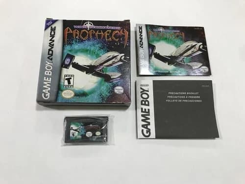 Wing Commander Prophecy (Nintendo Game Boy Advance GBA 2003) COMPLETE IN BOX CIB